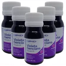  Kit 5 Unidades Violeta Genciana 30ml