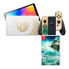 Nintendo Switch Edição Zelda + Jogo Tears Of The Kingdom