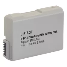 Watson En-el14a V2 Lithium-ion Battery Pack (7.4v, 1100mah)