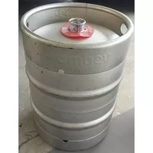 Barril Em Inox Da Ambev Para Envase De 50 Litros De Chopp