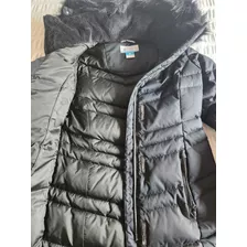 Campera Impermeable Columbia Relleno De Plumas