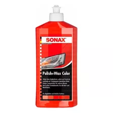 Sonax Polish & Wax Abrillantador Y Cera Color Rojo 500ml