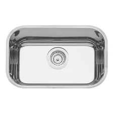 Cuba Pia Cozinha De Embutir Tramontina 47x30x17 Inox Brilho