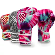 Guantes De Boxeo Sanabul 10 Oz Remolino Morado