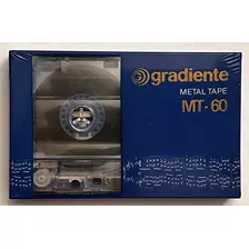 Gradiente Mt 60 Fita Cassete K7 Metal Lacrada Muito Rara