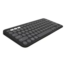 Teclado Sem Fio Logitech Pebble Keys 2 K380s - Grafite