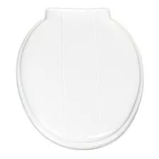 Asiento Tapa Inodoro Universal Blanco Derpla Polipropileno