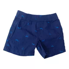 Short De Algodón Para Bebé Niño 18 M Carter's Azul Fresco