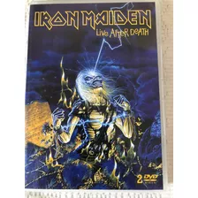 Iron Maiden Live After Death 2 Dvds 100% Original Raro
