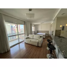 Apartamento Excelente - Andar Alto - 47 M² - 1 Vaga - Mobiliado