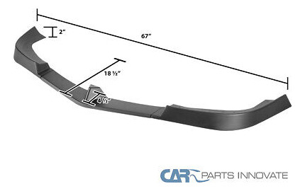 Fits 12-14 Mercedes Benz W204 Matte Black Front Bumper L Oaa Foto 2