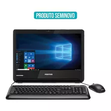 All In One Positivo Master U1500 Core I3 5005u 4gb Hd 500gb Cor Preto