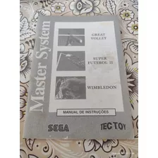 Manual Esportes Box - Master System Tectoy