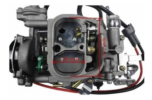 21100-35463 Carburetor For Toyota 22r Toy-507 88-90 Pick Saw Foto 2