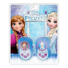 Brinquedo Walkie Talkie Frozen Disney Da Candide 8301