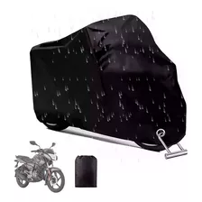Funda Xxl Para Moto Impermeable Antipolvo A Prueba De Sol Color Negro