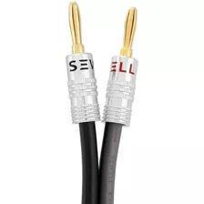 Cable Para Parlantes Conexion Banana 90cm - Hifi - Excelente