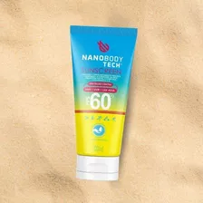 Protetor Solar 60 Fps Sunscreen Skincare Hidratante Uva Uvb