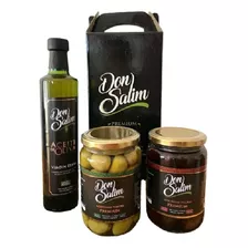 Aceitunas Verdes , Negras X 400gr Y Aceite De Oliva 500cc