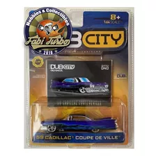 Jada Dub City 59 Cadillac Coupe De Ville Azul