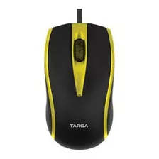 Mouse Targa Master De Cable Color Amarillo