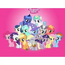 Painel Decorativo De Festa My Little Pony #05 120x80