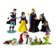 Branca De Neve Principe Bruxa E Os Anões Kit C 08 Pcs