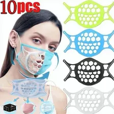 10 Suportes Respiráveis Da Máscara Do Silicone 3d