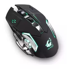 Mouse Gamer Inalambrico Recargable Pro 6 Botones 2400 Dpi