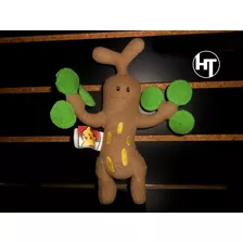 Pokemon, Sudowoodo, Peluche, Original Jakks Pacific, 6 Pulga