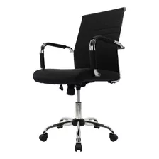 Silla De Escritorio Ejecutia Vinipiel Plegado Premium Baja