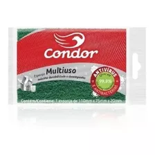 Esponja Multiuso 99,9% Anti Bactérias Vírus Condor Original