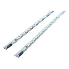 Kit Completo 2 Barras De Led Novo 72leds Aoc Le42h158i