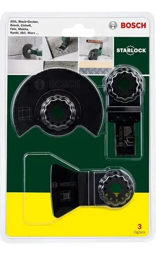 Kit Accesorios Multicortadora Gop Bosch Azulejo 2607017324