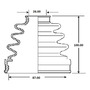 Sop. Transm. Para Infiniti M45 2003-2004, V8 4.5l, Tras.