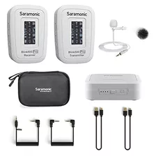 Saramonic Snow White Advanced Sistema De Micrófono Inalámbri