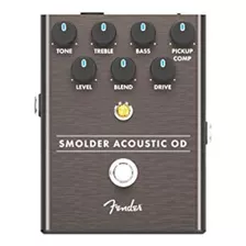 Pedal De Overdrive Acústico Fender Smolder