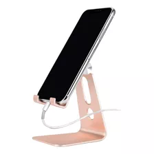 Soporte Ajustable Para Celular De Escritorio - Rosa