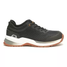 Tenis Cat De Seguridad Streamline 2.0 Negro Blanco 