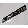 Moldura Emblema Datsun 75 76 77 78 Wagon Original