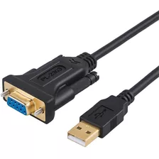 Adaptador Usb A Rs232 Db9 Con Chipset Pl2303 Cablecreation