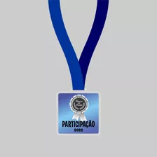 Kit 30 Medalhas Em Acrílico Com Adesivo Participação