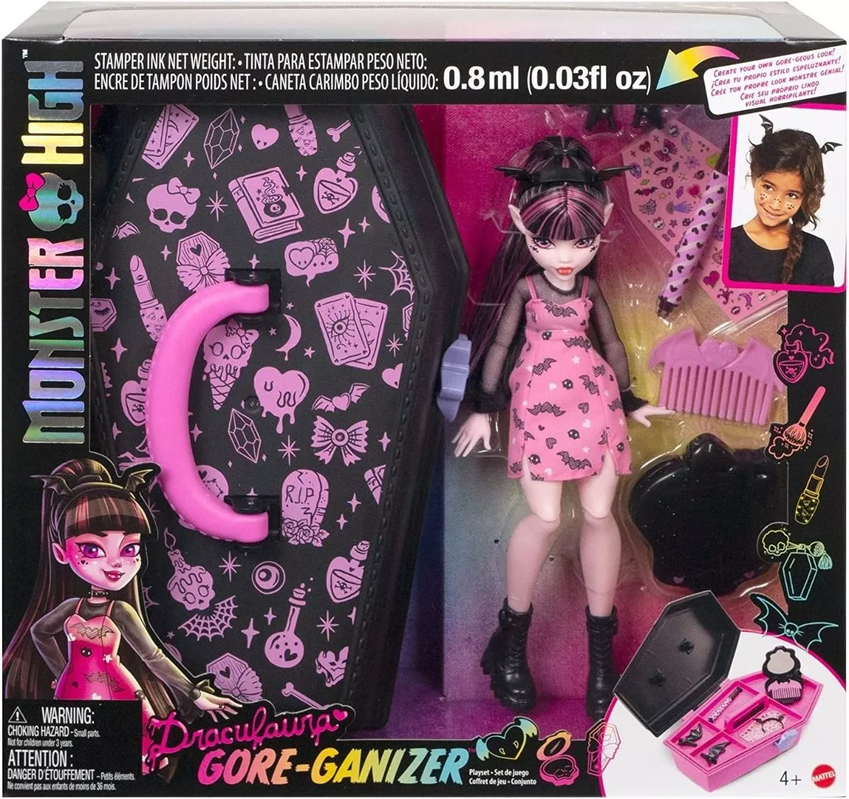 Monster High Playset Draculaura Gore-ganizer 2022 