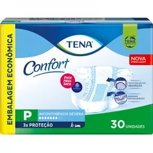 Fralda Geriátrica Tena Confort P 30 Unidades