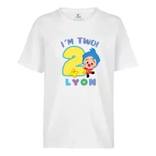 Playeras Para Familia 3 Pzas Cumpleaños Personalizable