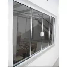 Janela Vitro Em Alumínio Branco 4flinha Suprema 100x120