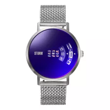 Storm Reloj Remi V2 Mesh, Lazer Azul, Movimiento De Cuarzo