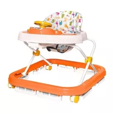  Andador Infantil Musical Laranja Styll Baby