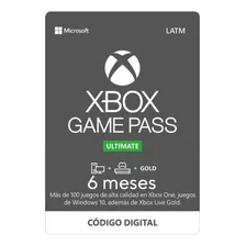 Game Pass Ultimate 6 Meses 