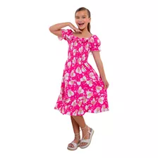 Vestido Barbie Ciganinha Infantil Moda Evangélica Blogueira